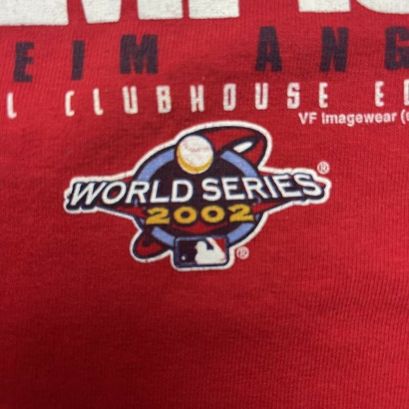 Vintage Y2K Early 2000’s Anaheim Angels American League Champions MLB Size XL - Picture 7 of 7